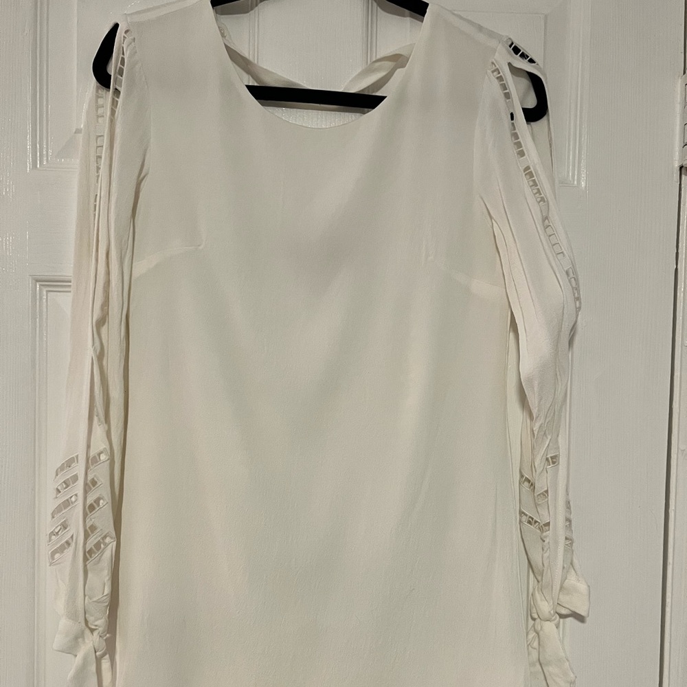 Lulu's White Shift Mini Dress